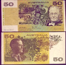 $50  NOTE - PAPER  in  VERY  CRISP  CONDITION : CRISP above AVERAGE!!!