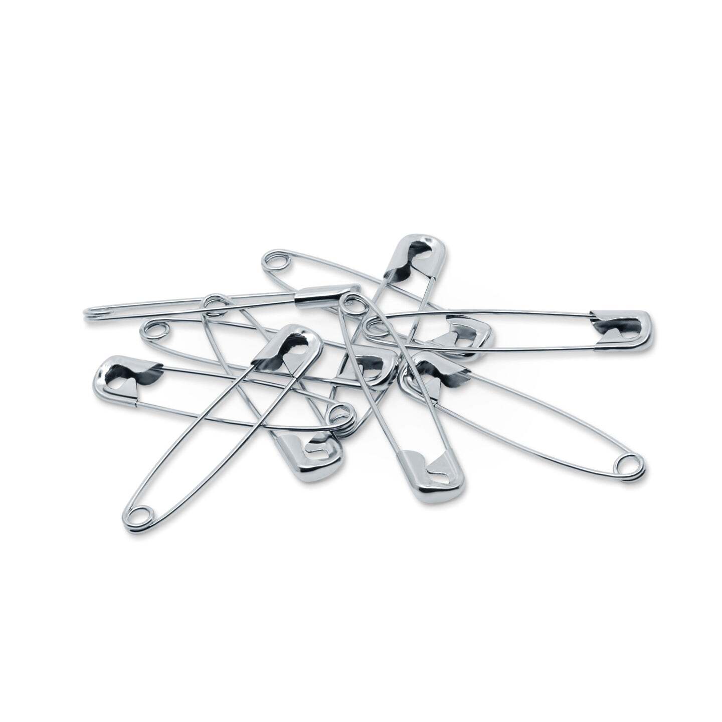 Safety Pins Sewing Craft Pin Nickel Plated Assorted Sizes Packs of 5