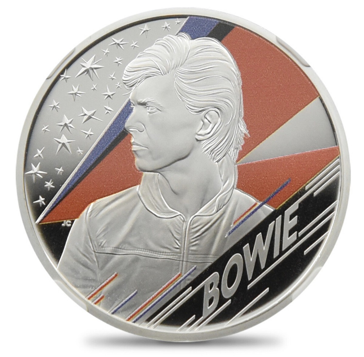 2020 2PD GREAT BRITAIN 1OZ SILVER PROOF DAVID BOWIE NGC PF69 UCAM