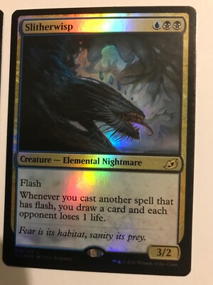 SLITHERWISP x2 (1 Foil & 1 Showcase) : IKORIA Magic the Gathering