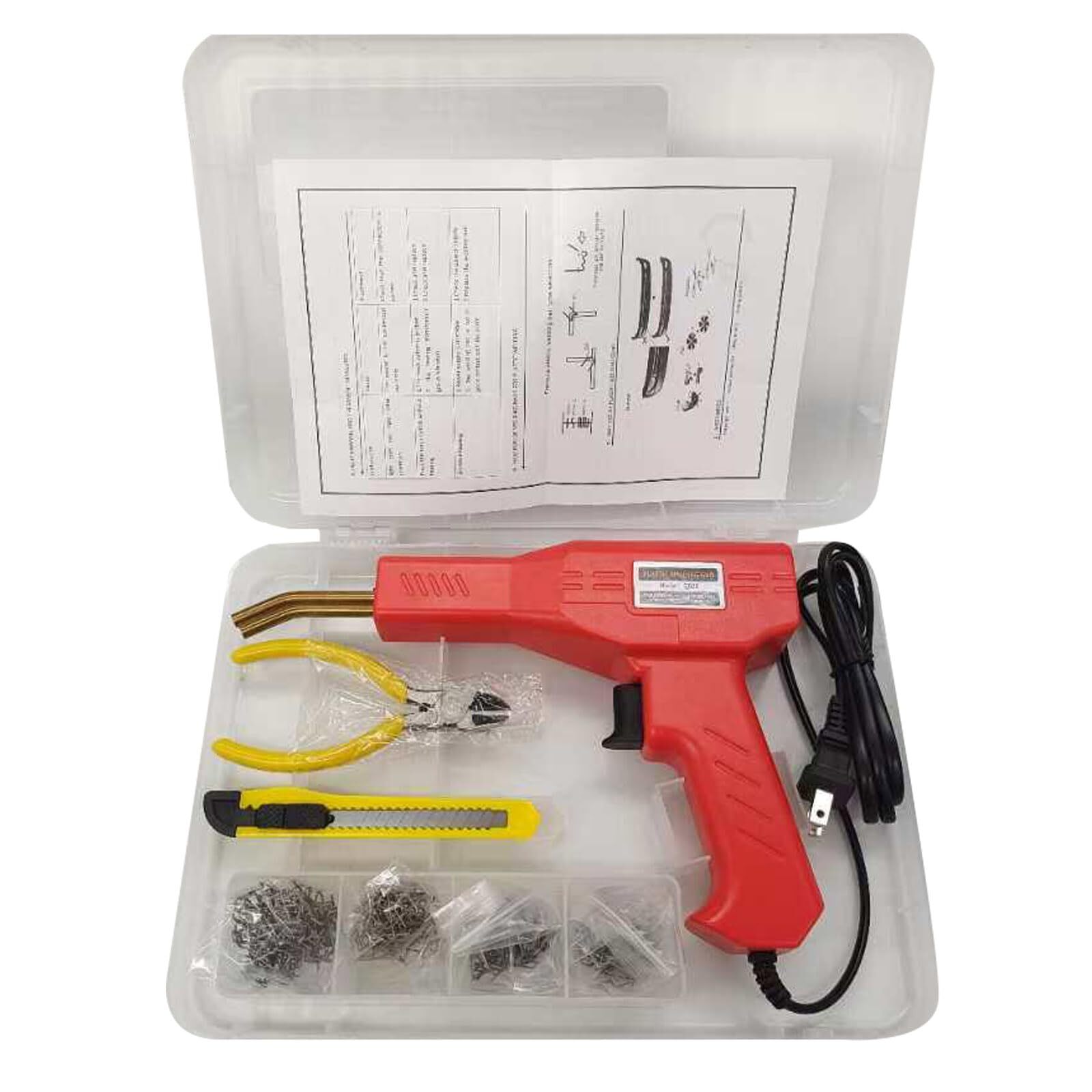 Upgraded Plastic Welder, Plastic Welding Kit, Hot Stapler Kit, Plastic Welder...