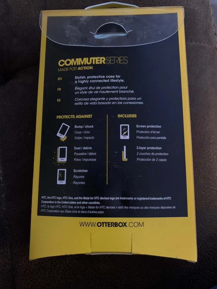 Funda de cercanías OtterBox 77-38945 para HTC One M8, blanca Foto 2 de 3