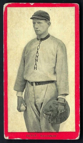 AMERICAN TOBACCO (LATER) - BASEBALL SERIES (T210) - PETIT, SAVANNAH (OLD MILL 1)