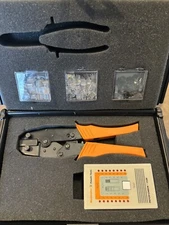 Weidmuller Paladin Tools Patch-Check 1529 with Crimper 2062 1300 Series RJ45