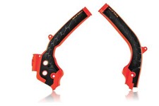 Acerbis X-Grip Frame Protector Guards Orange 016 For KTM XC-W 125 2017-2019