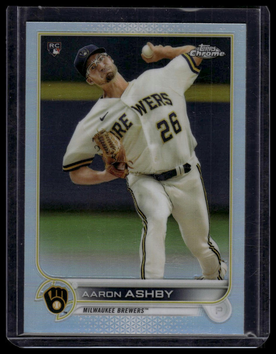 2022 Topps Chrome #80 Aaron Ashby Refractor