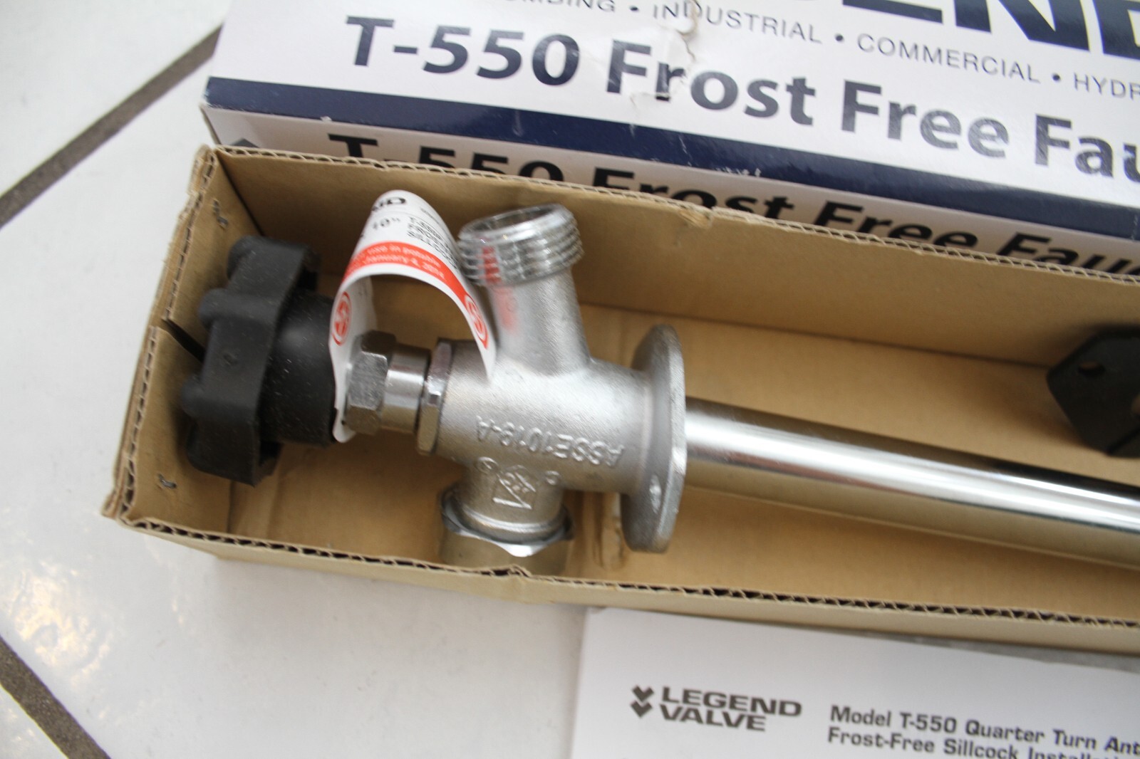Legend Valve T550 No Lead Frost Free Faucet For Plumbing Hydroponics