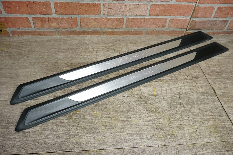 BMW 228I F23 2015-2016 convertible juego de placas de umbral de puerta deportiva izquierda y derecha OEM Foto 4 de 4