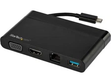 StarTech.com DKT30CHVCM USB C Multiport Adapter with HDMI and VGA - Mac / Window