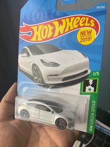 hot wheels tesla model s white
