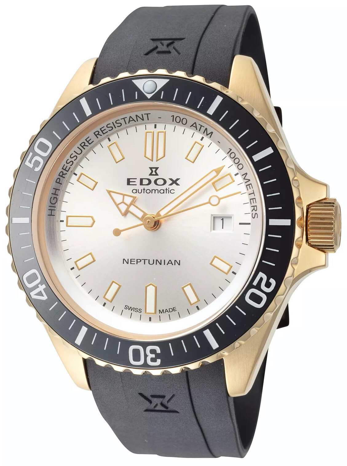 EDOX Neptunian 80120-37JCA-AID Orologio Uomo Meccanico
