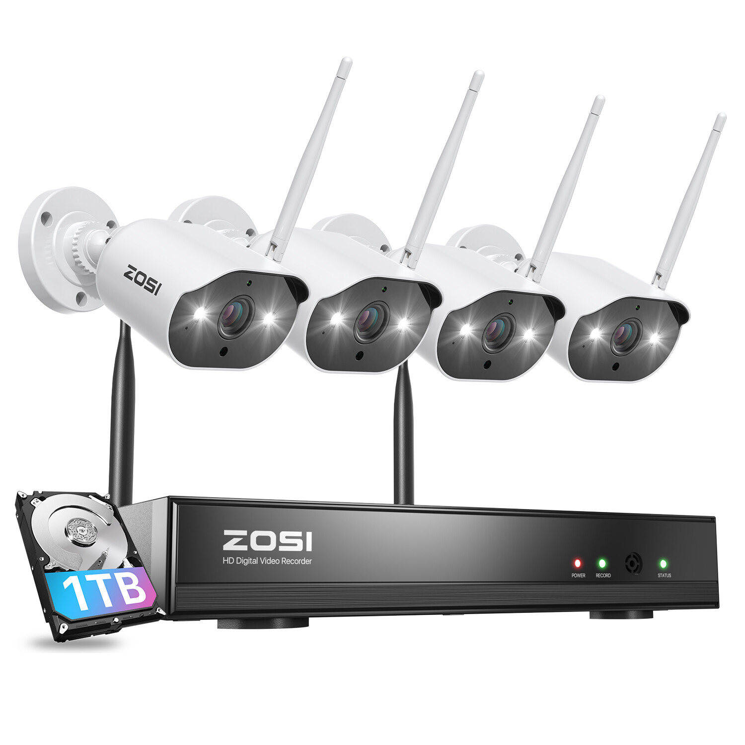 Audio Cctv Color Night 1/2tb