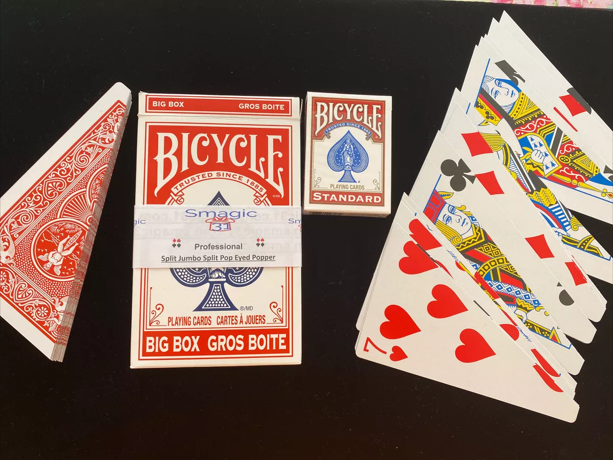 Most Common Bicycle Playing Card Trick Decks Used by Magicians