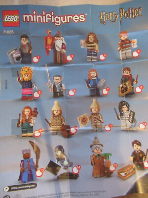 LEGO  Harry Potter 71028 Minifiguren Serie 2 wählen: