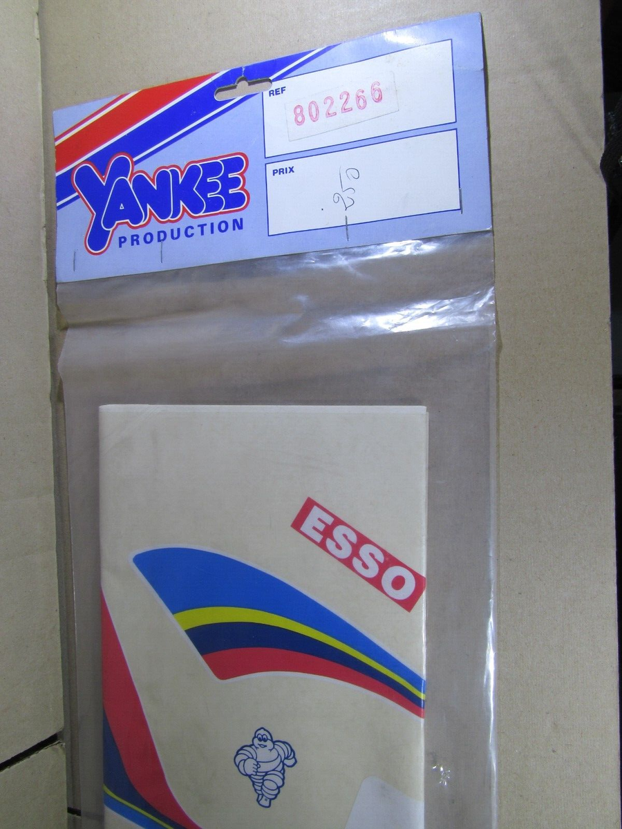Autocollant Yankee 458V Peugeot 905 Esso 1:4 + Planche Décalcomanie - Occasion
