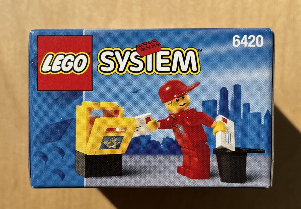 LEGO System 6420 Mail Carrier Classic Town New & Sealed | eBay