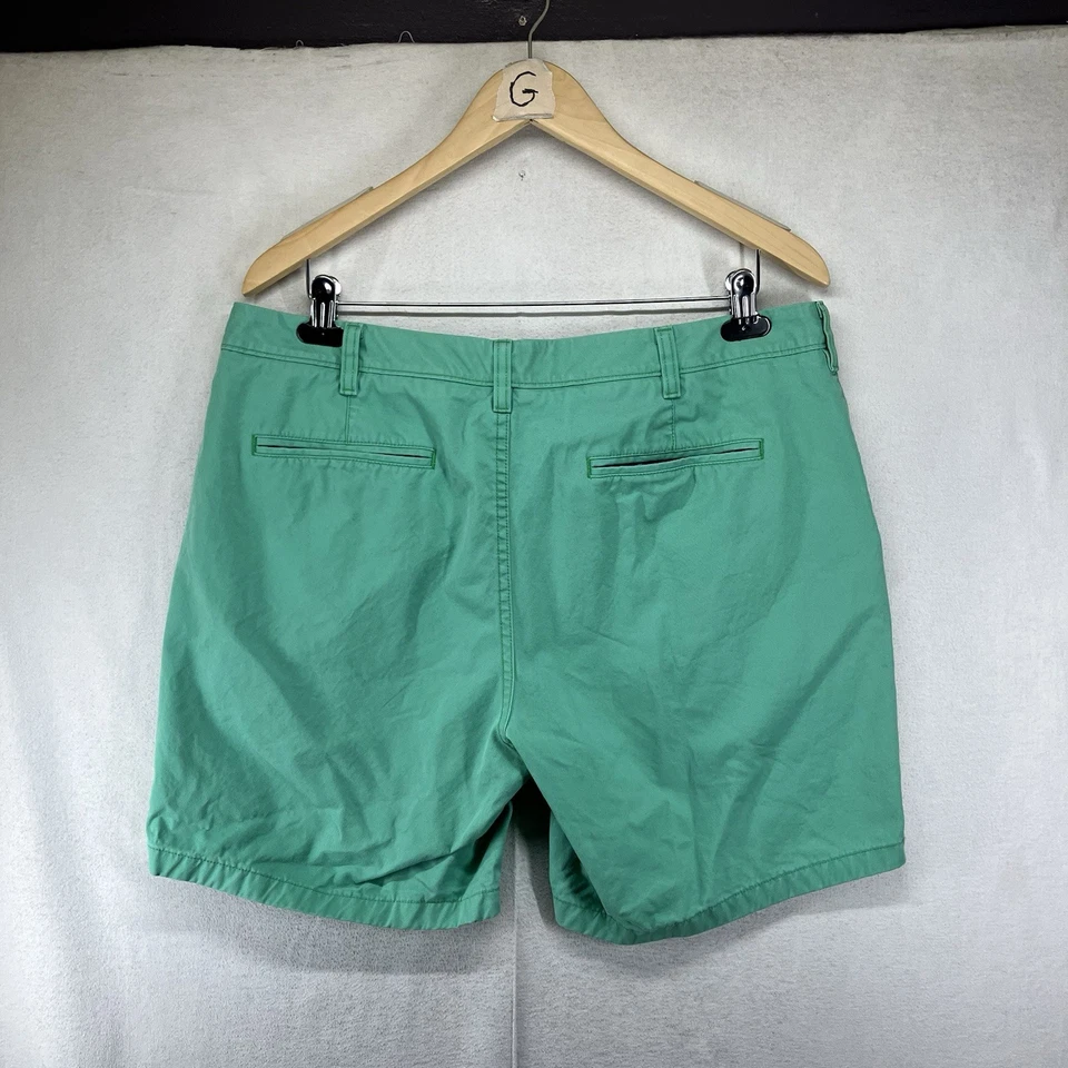 Bonobos Chino Shorts Mens 35 Chalky Mint Green Flat Front Casual 36x7 - Image 2 of 4