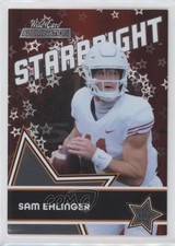 2021 Wild Card Alumination Starbright Red Sam Ehlinger #SB-44 9o3