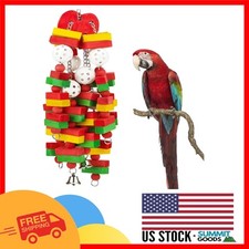 Stylish 22'' Parrot Chewing Toy for Amazon  African Grey Birds - Bright Decor 