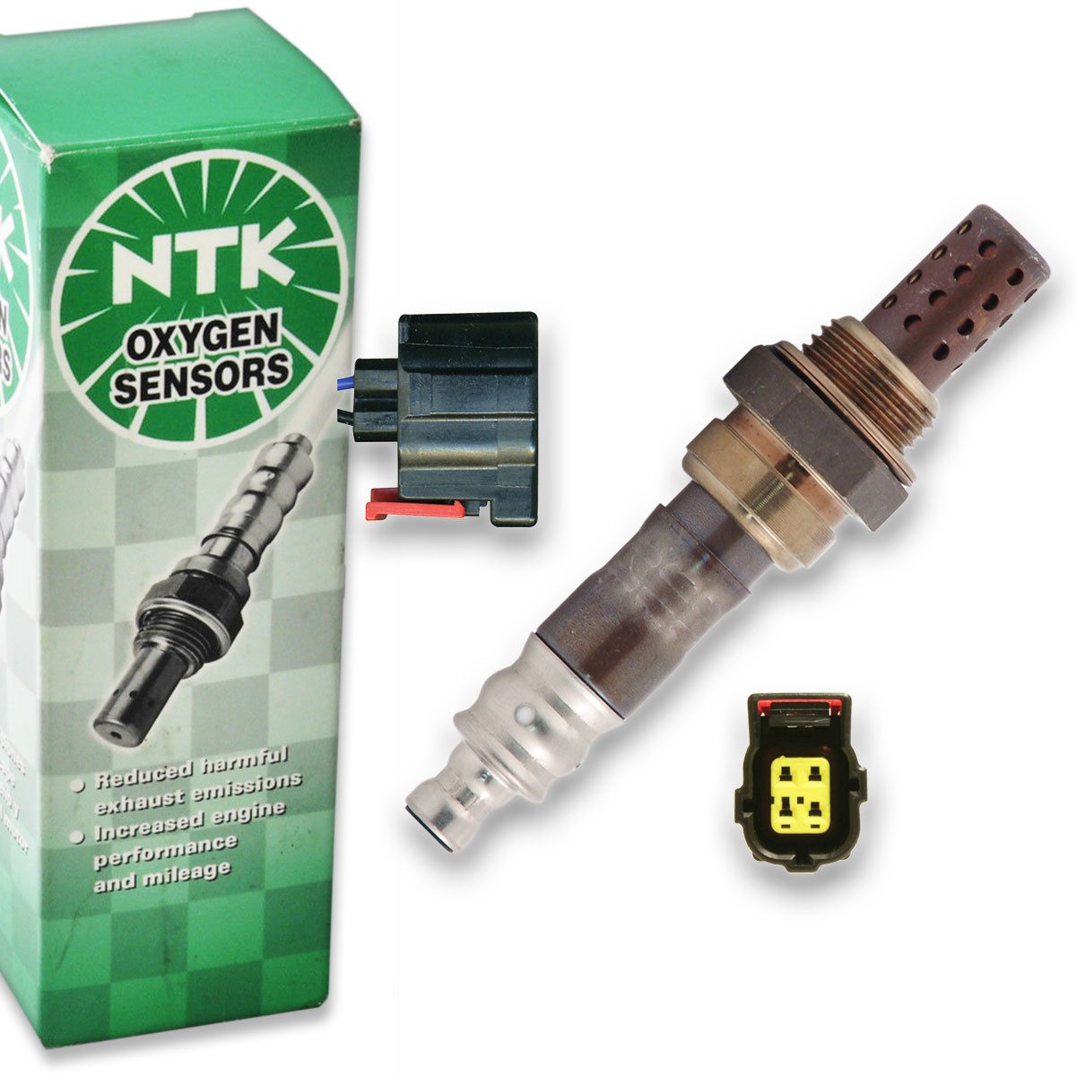 NGK NTK Upstream Right O2 Oxygen Sensor for 2005-2007 Jeep Grand Cherokee qv