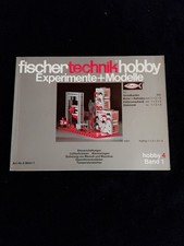 Fischertechnik magazines, Ex-Mo, hobby 4 volume 1, excellent