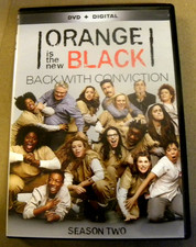 LionsGate 2014 ORANGE IS THE NEW BLACK Complete Season Two DVD 3 disc set jsp NM