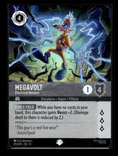 Megavolt 225/204 Disney Lorcana Attack of the Vine Holo NM