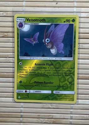 Venomoth Unbroken Bonds 11/214