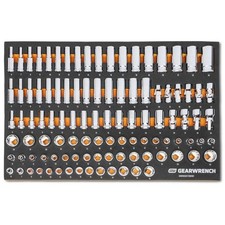 Gearwrench 38 Drive Master Metric Socket Set Foam Storage Tray 104 Piece