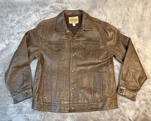 Gap Blue Jeans Leather Jacket | eBay