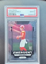 2024 Panini Prizm - Emergent Jayden Daniels #2 (RC)