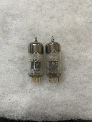 Telefunken Made By Siemens E280F E282F E810F D3a Triple Mica Matched Pair