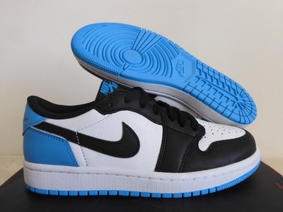 Nike Air Jordan 1 Retro Low OG UNC White-Powder Blue Womens Sz 7.5