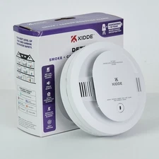 KIDDE Hardwired SMOKE DETECTOR & CARBON MONOXIDE Combo BATTERY-BACKUP READ