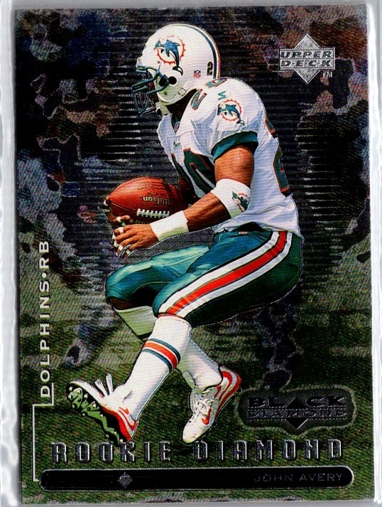 1998 Upper Deck Black Diamond Rookie Edition - John Avery #103 (RC)