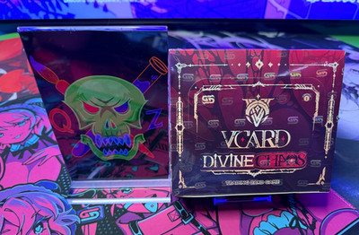 Gamersupps Vcard Divine Chaos First 1st Edition Booster Box New & Sealed In Hand