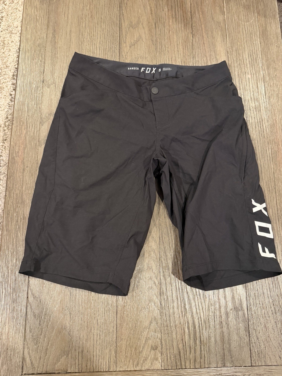Fox Head Ranger Shorts Mens Small Black Mountain Bike MTB Tr