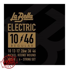 La Bella HRS-R Nickel Round Wound 6-String Guitar Strings 10-46