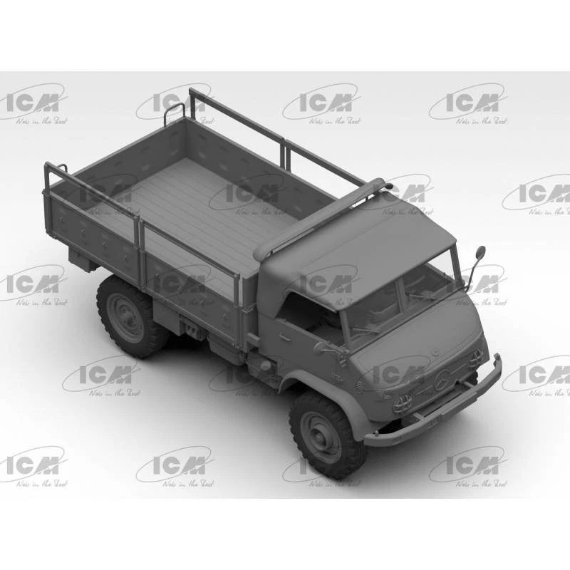 Modellino Camion Unimog S 404 Tedesco Military Camion ICM 35135 1:3 5 - Immagine 3 di 4