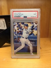 2025 Topps Series 1 Shohei Ohtani #1 True Photo PSA 9 Los Angeles Dodgers