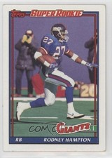 1991 Topps Rodney Hampton #18 0ka4