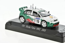 SKODA Fabia WRC #15 T.Gardemeister-P.Lukander Tour de corse 2003 1/43 Solido