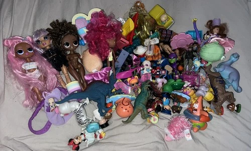 Random Toy Lot- Vintage & Modern huge Reseller Collectors Daycare Giant Lot #1