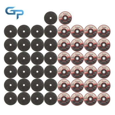 Cut Off Wheels 50 Pack 3''x1/16''x3/8'' Metal & Stainless Steel Cutting Discs