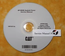 KENR1500 CAT AP-800B Asphalt Paver Factory Repair Service Manual 1BF