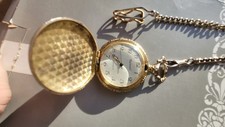 Carvel 17 Jewelled Fisherman Pocket Watch. Missing the Crown.