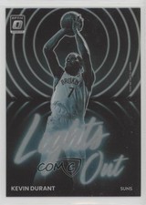 2022-23 Panini Donruss Optic Lights Out Holo Prizm Kevin Durant #4 0w8