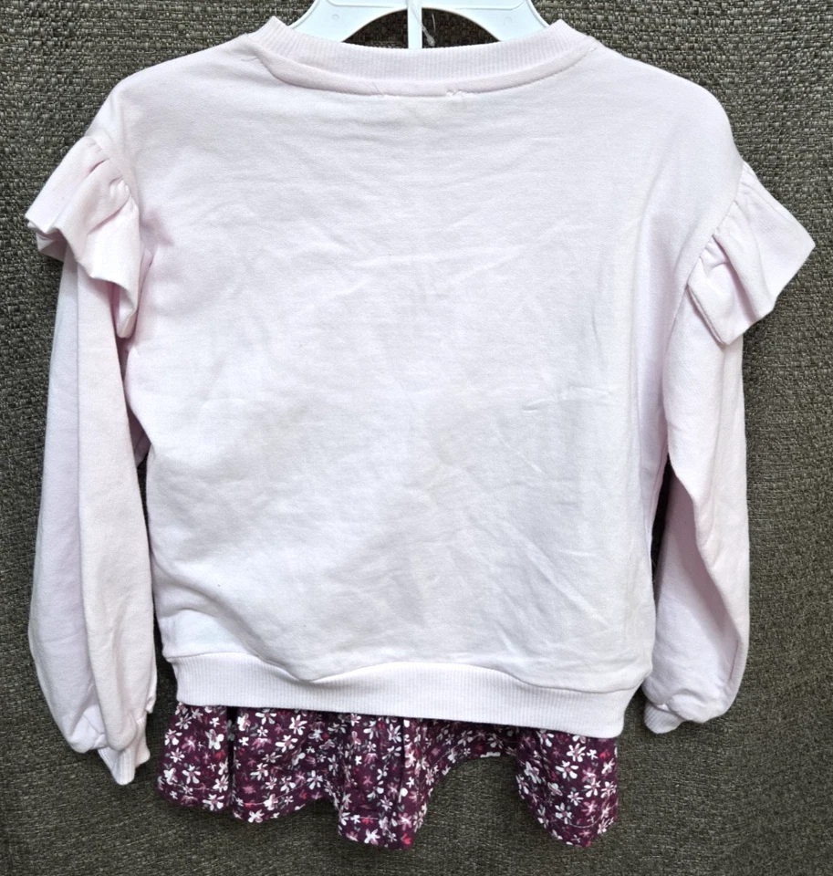 Conjunto de 2 faldas florales multicolores Jessica Simpson para niña talla 6X nuevas con etiquetas Foto 3 de 4