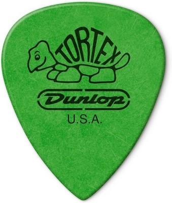Dunlop Tortex  TIII, Green, .88mm, 12/Player's Pack GREEN 