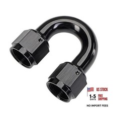 Female to Female 180 Degree Swivel Coupler Union Fitting 6AN 180 degree